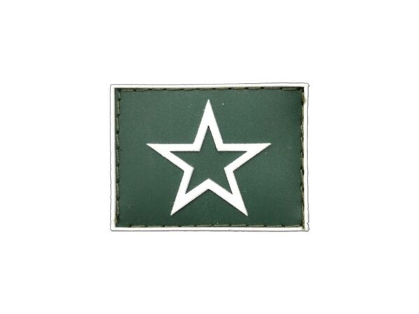 Aluno do Curso de Formação de Oficiais Gola Exército emborrachado verde com branco