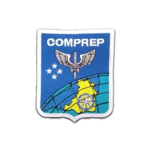 COMPREP colorido, DOM  bordado