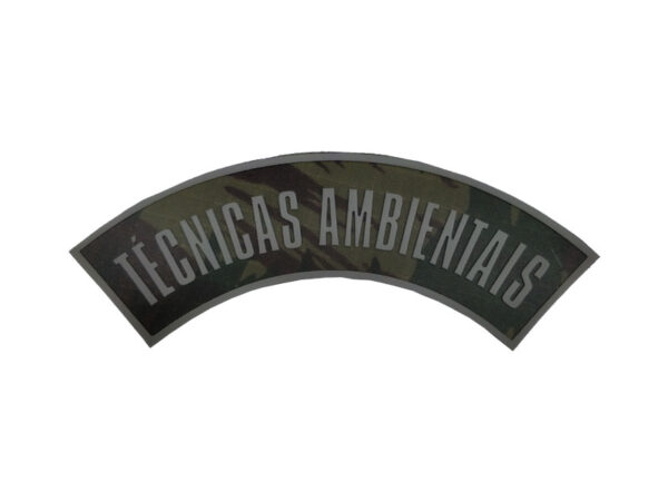 Tarjeta emborrachada Técnicas Ambientais, camuflada