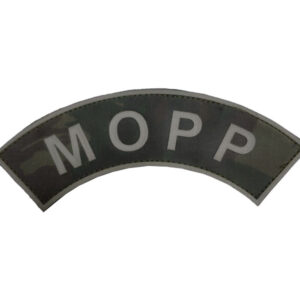 Tarjeta emborrachada MOPP, camuflada