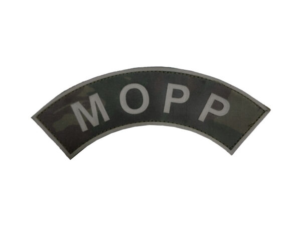 Tarjeta emborrachada MOPP, camuflada