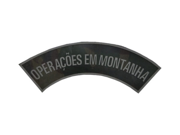 Tarjeta emborrachada Operações em Montanha, camuflada