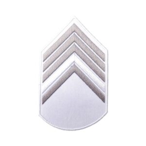 Divisa 2º Sargento, Branca com Cinza