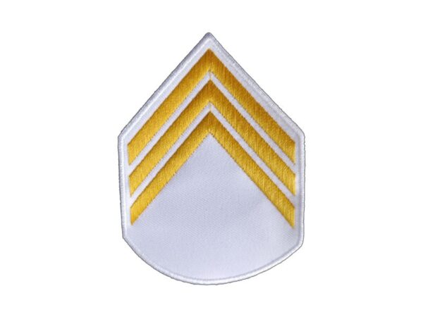 Divisa 3º Sargento, Branca e Amarelo