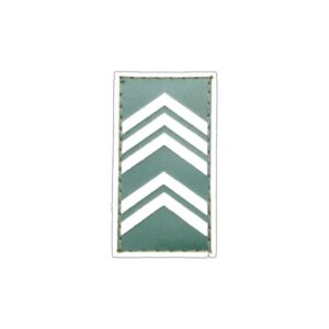 Divisa de 1º Sargento, emborrachada