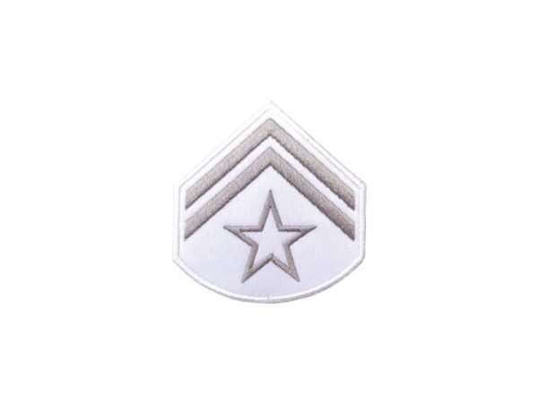 Divisa de Aluno Curso de Formação de Sargento(CFS), Branca com Cinza