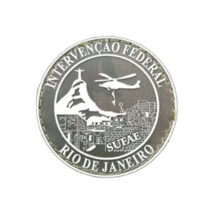 Intervenção Federal Rio de Janeiro emborrachado cód. 1312