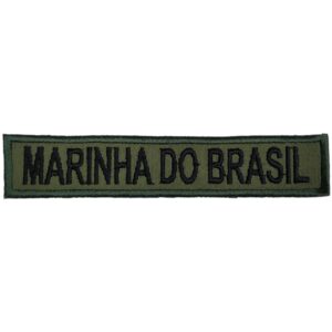 Tarjeta de Identificação Corpo de Fuzileiros Navais bordada cód. BK1892