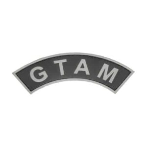 Tarjeta emborrachada GTAM, preta com cinza