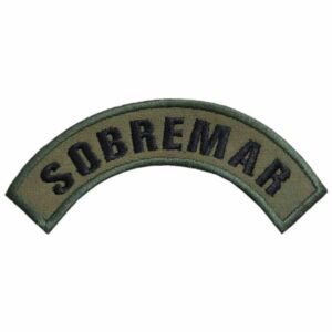 Tarjeta Sobremar bordada