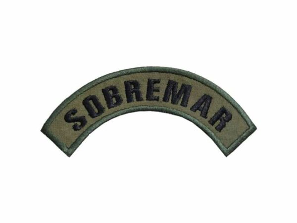 Tarjeta Sobremar bordada