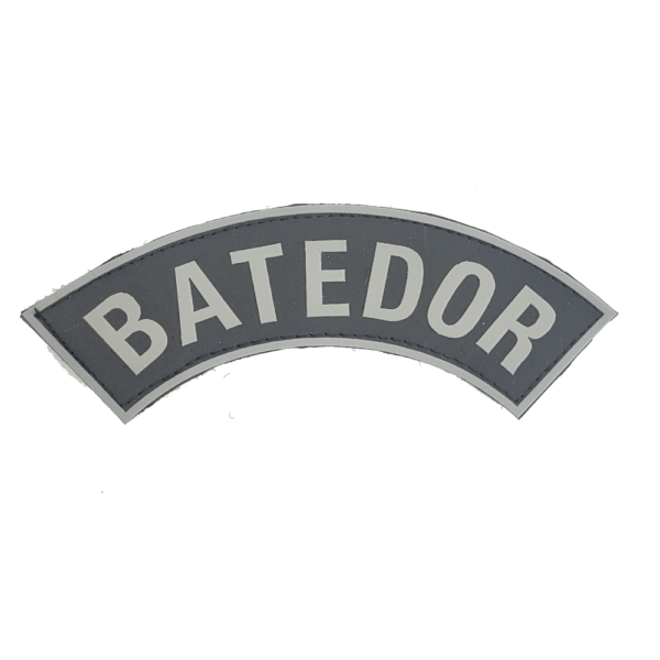 Tarjeta emborrachada Batedor, preta com cinza