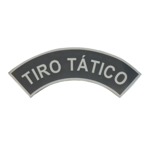 Tarjeta emborrachada Tiro Tático, preta com cinza