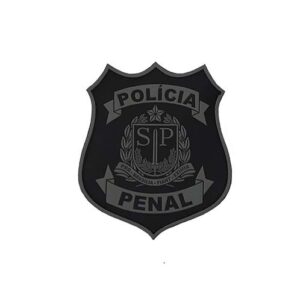 Brasão Polícia Penal SP emborrachado