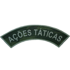 Tarjeta emborrachada Ações Táticas camuflada, cód. bk 416