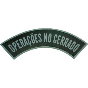 TARJETA EMBORRACHADA OPERAÇÕES NO CERRADO, CAMUFLADA, CÓD. BK 584