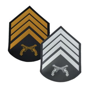 Divisa Emborrachada 2º Sargento Polícia Militar (Par)