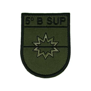 Distintivo Bordado 5º B SUP – Exército Brasileiro